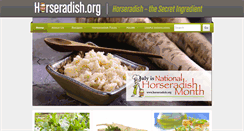 Desktop Screenshot of horseradish.org