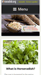Mobile Screenshot of horseradish.org