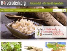 Tablet Screenshot of horseradish.org
